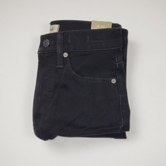 Madewell Perfect Vintage Flare Jean Women's Size 24 in Sherborn Wash Black NF379 - Picture 15 of 16